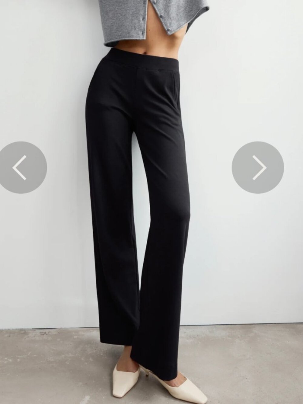 AYR High Hope High Waist Pants Small in Black